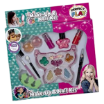 Butterfly Make-Up Compact and Nail Accessories Set
